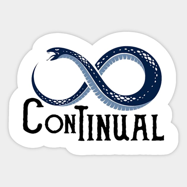 ConTinual Sticker by Martin & Brice